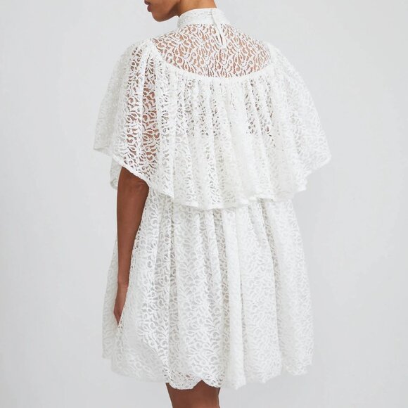 Batsheva Women's Percy Dress in White Lace- Size 16- New! - Picture 15 of 16